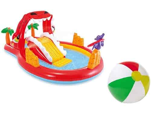 Kinder-Spiel-Pool mit Wasserrutsche
